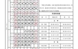 2017-2018學(xué)年度第一學(xué)期校歷